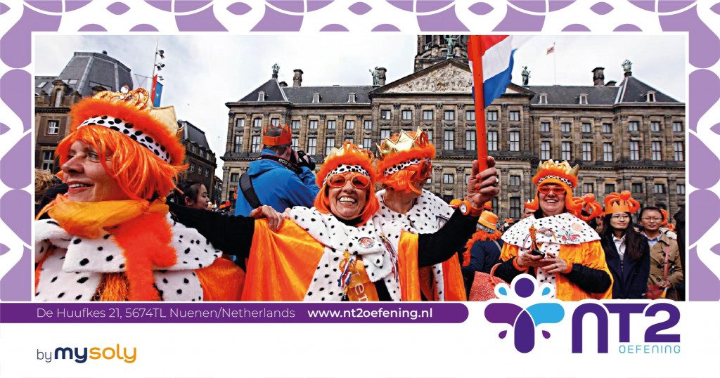 People having fun a Dutch festivals