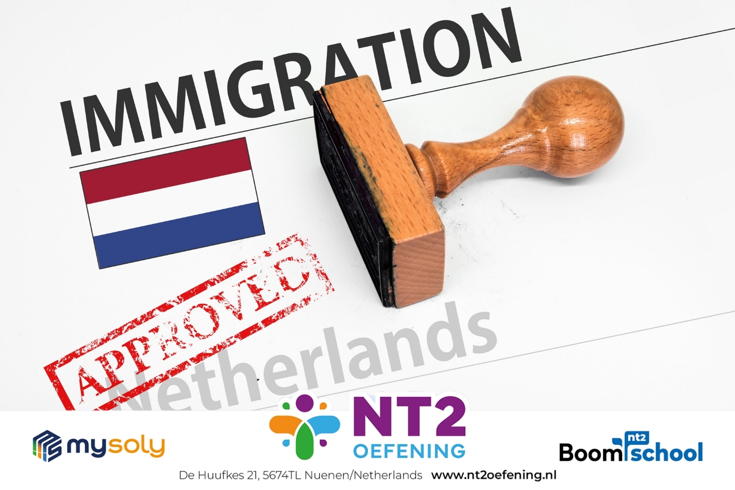 The State Exam Nt2 is the key to show Dutch proficiency.